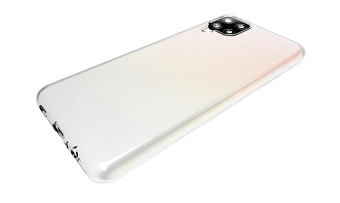 Ốp lưng của Galaxy A12 tiết lộ thiết kế cạnh đáy