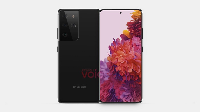 Ảnh render của Galaxy S21 series