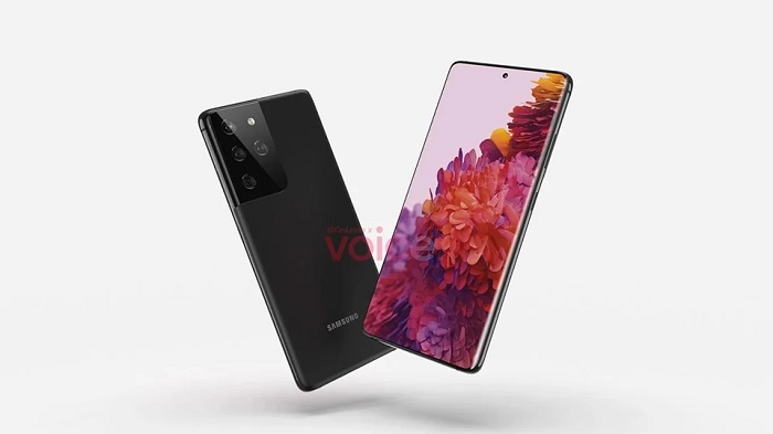 Ảnh render Galaxy S21 Ultra