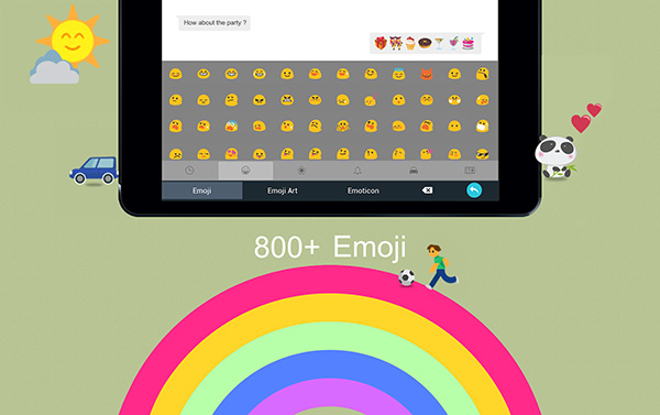 Bàn phím ảo Emoji TouchPal