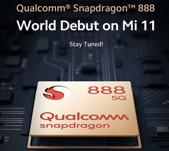 Mi 11 chạy chip Snapdragon 888