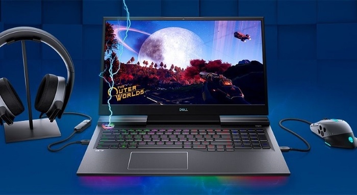 Laptop Dell G7 được trang bị màn hình OLED
