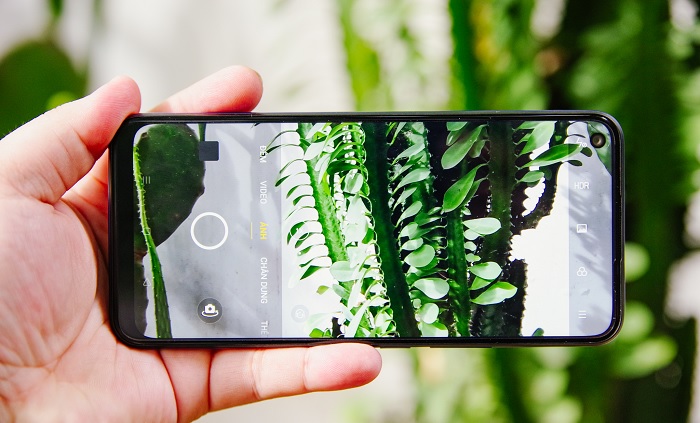 Giao diện camera của Realme C17