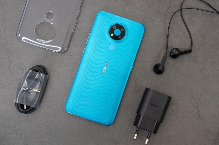 Củ sạc đi kèm Nokia 3.4 chỉ có công suất 5W