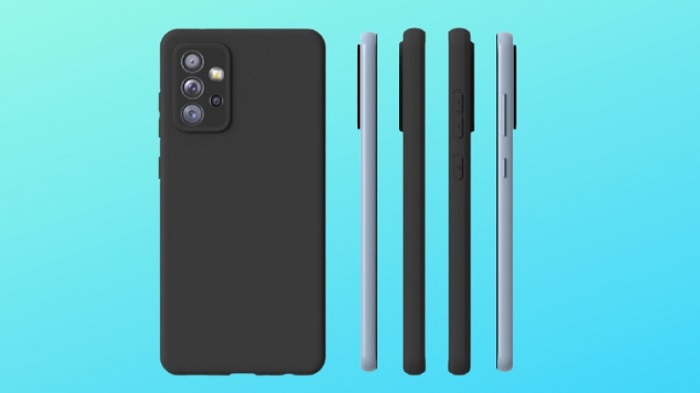 Hình ảnh ốp lưng của Galaxy A72 5G