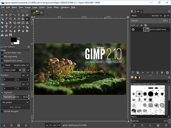 Phần mềm chỉnh sửa hình ảnh GIMP