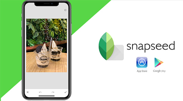 Phần mềm chỉnh sửa ảnh trên iPhone Google Snapseed