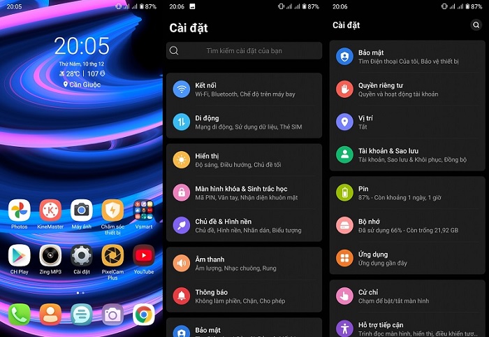 Giao diện VOS 4.0 rò rỉ