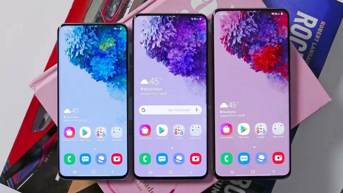Bộ 3 Galaxy S20 được trang bị màn hình ấn tượng