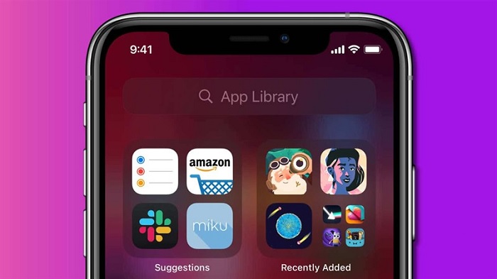App Library là tính năng mặc định trên iOS 14