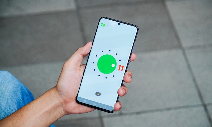 Hình nền Android 11 rất độc đáo