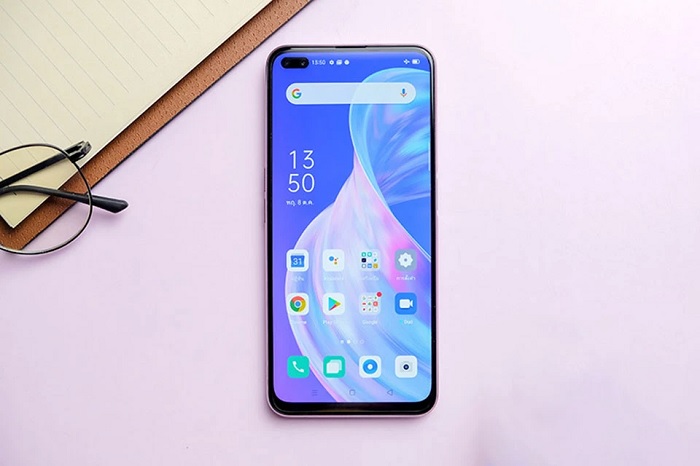 Mặt trước của OPPO Reno4 Z 5G