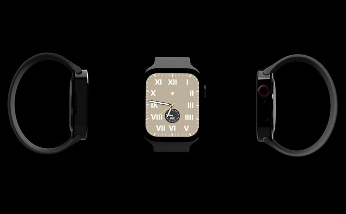 Concept về Apple Watch trong tương lai sẽ được làm phẳng và vuông như iPhone 12