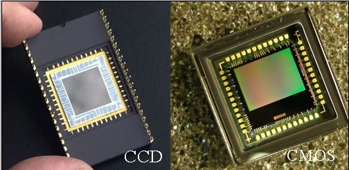 Sự khác lạ thân mật cảm ứng CCD và CMOS