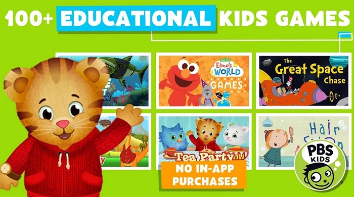 Game phát triển trí não cho bé PBS Kids Games