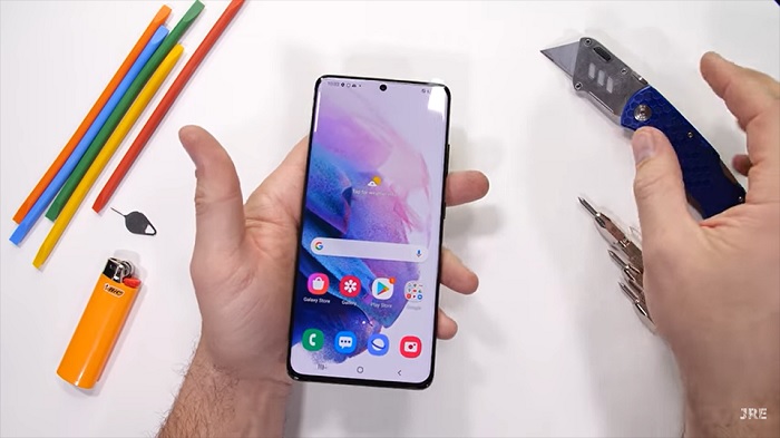 Kiểm tra độ bền của Samsung Galaxy S21 Ultra
