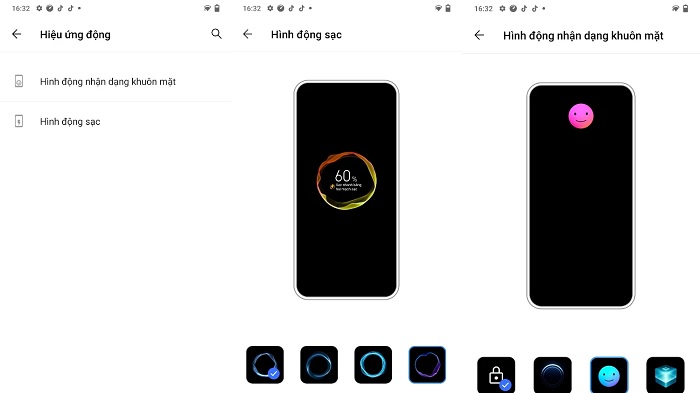Hiệu ứng động trên Vivo Y51