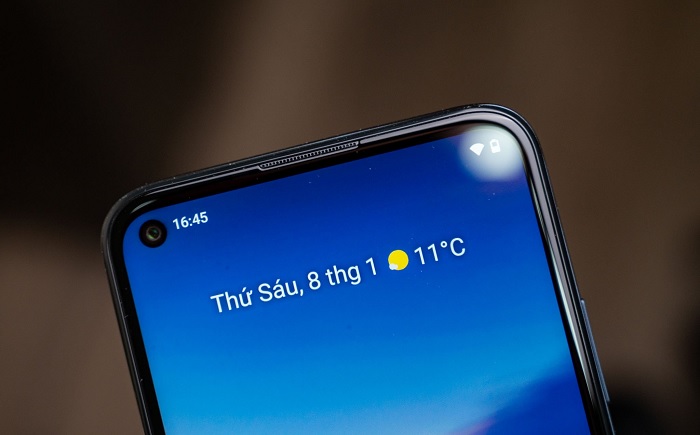 Camera selfie trên Nokia 5.4 có độ phân giải 16MP