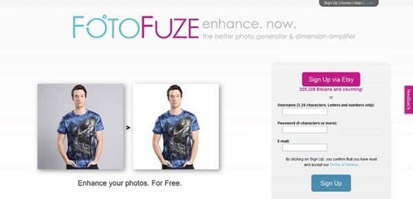 Phần mềm FotoFuze.com