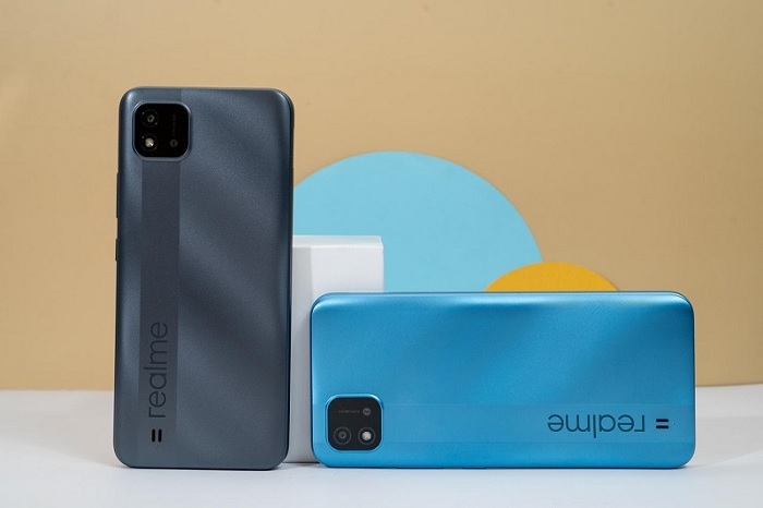 Hai biến thể màu sắc của Realme C20