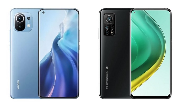 So sánh Xiaomi Mi 11 và Xiaomi Mi 10T Pro