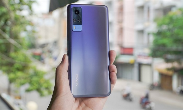 Mặt lưng của Vivo Y51