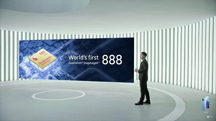 Xiaomi Mi 11 chạy chip Snapdragon 888