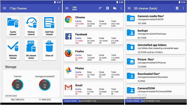 Sử dụng App Cache Cleaner dọn rác Android