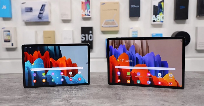 Bộ đôi Galaxy Tab S7 và Tab S7+ được ra mắt vào năm ngoái