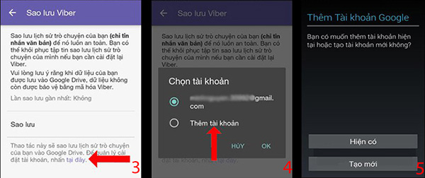 Cách chuyển tin nhắn Viber từ Android sang iPhone (1)