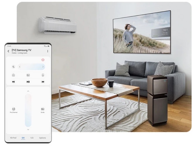 Các thiết bị nhà thông minh của Samsung mang lại sự tiện nghi cho người dùng