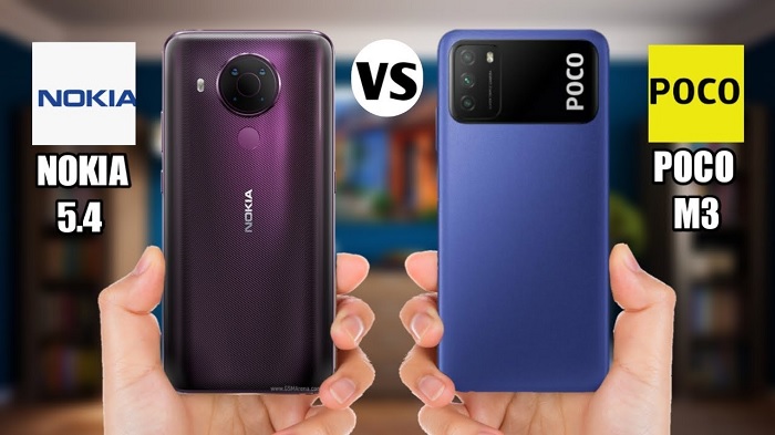 So sánh Nokia 5.4 và POCO M3