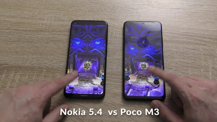 Chơi game trên Nokia 5.4 và POCO M3
