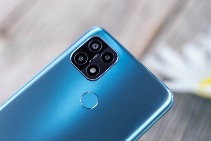 Cận cảnh camera sau của OPPO A15s