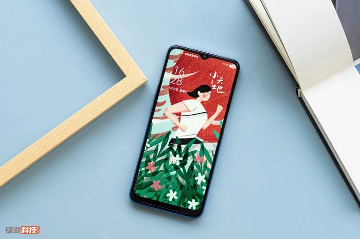 Màn hình OPPO A55 5G chiếm 89% tỷ lệ mặt trước