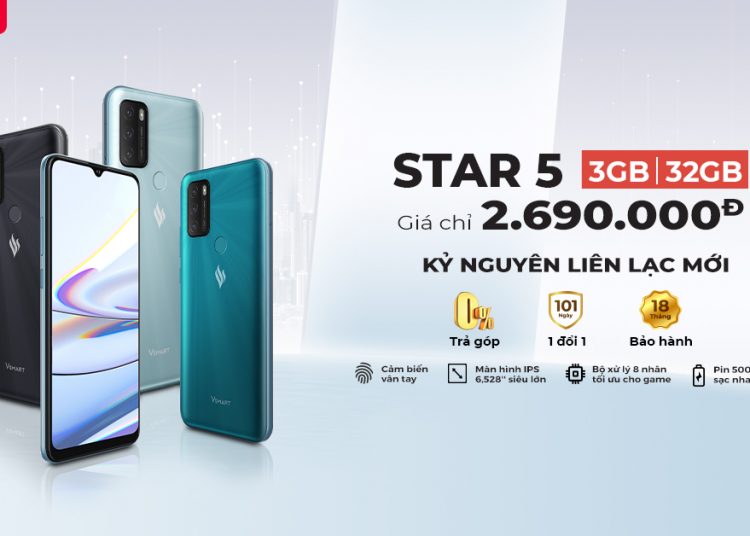 Vingroup chính thức ra mắt Vsmart Star 5 với giá cực rẻ