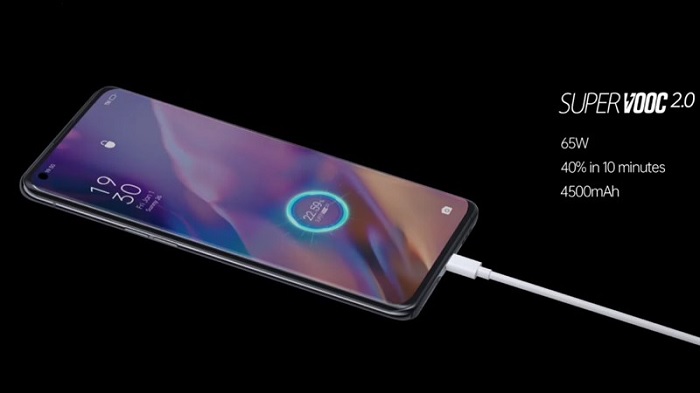 Find X3 Pro được trang bị pin 4.500 mAh và hỗ trợ sạc nhanh 65W