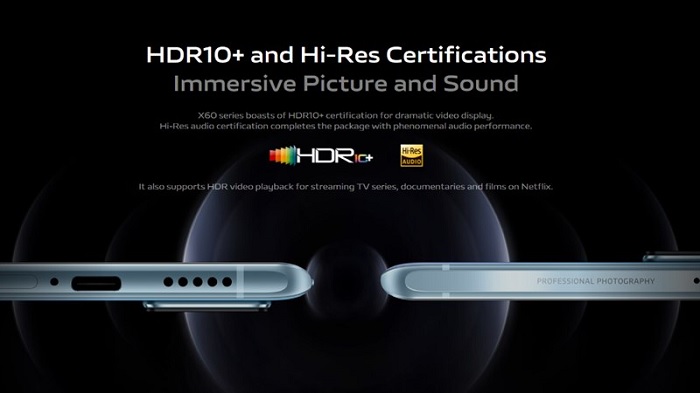 Vivo X60 Pro 5G sở hữu màn hình Full HD+
