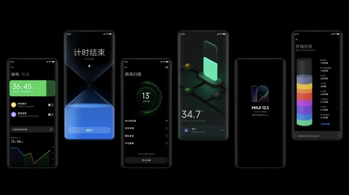 Xiaomi Mi 11 chạy trên hệ điều hành Android 11 sử dụng giao diện MIUI 12.5