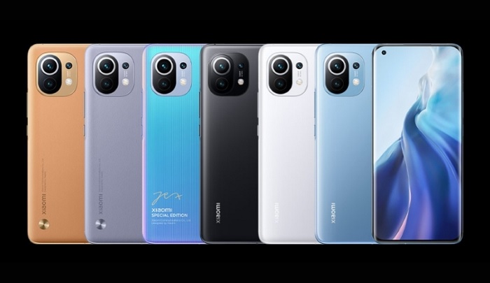 Xiaomi Mi 11 với các phiên bản mặt lưng