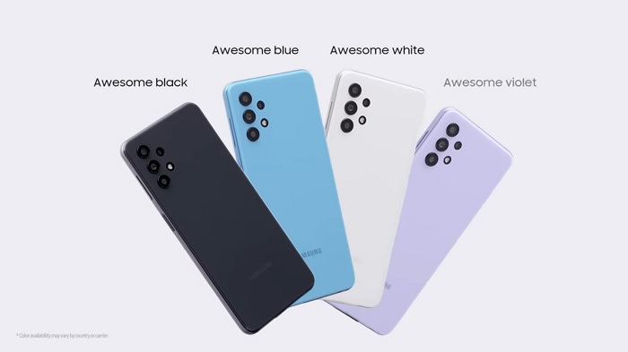 Các phiên bản màu sắc của Galaxy A32 5G