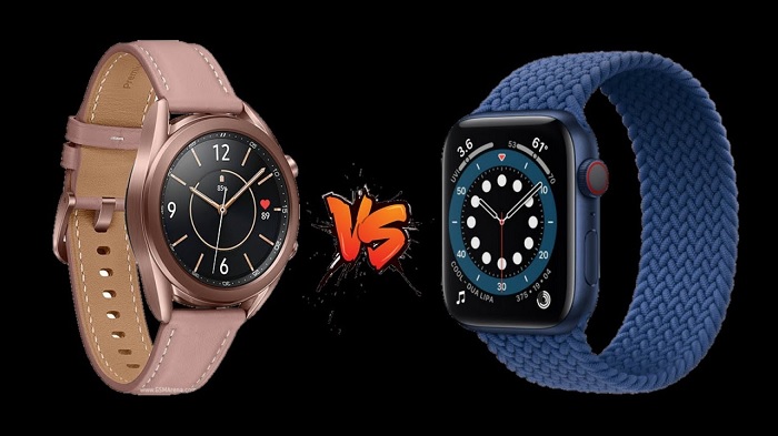 So sánh Apple Watch Series 6 với Samsung Galaxy Watch 3