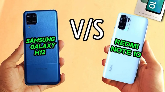 So sánh Galaxy M12 và Redmi Note 10