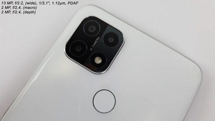 Thông số camera trên OPPO A15