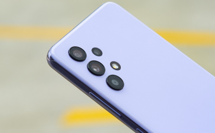 Cận cảnh hệ thống camera sau của Galaxy A32