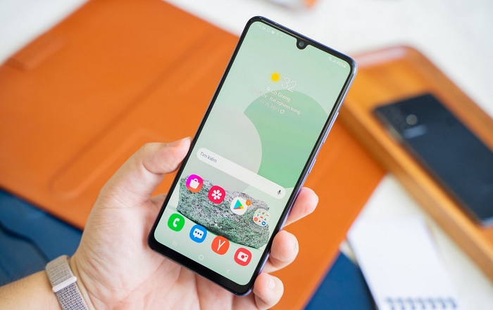 Màn hình Galaxy A32 sở hữu thông số khủng