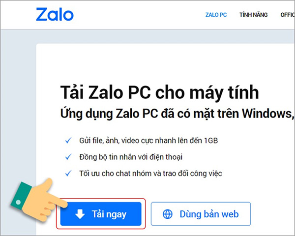 Cập nhập phiên bản Zalo mới nhất cũng có thể giúp bạn khắc phục vấn đề
