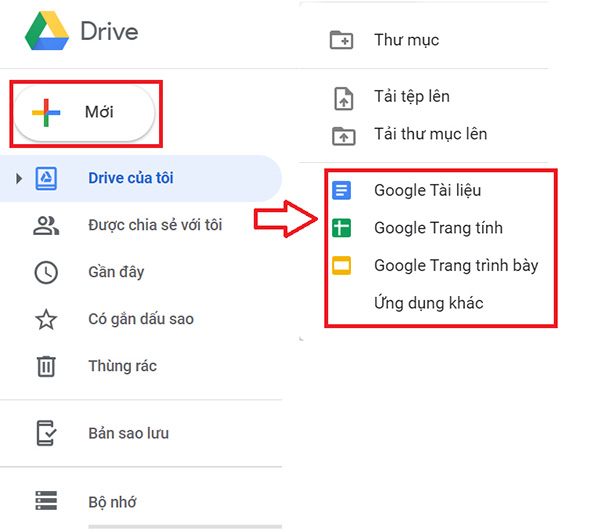 Erstellen Sie eine neue Datei oder ein neues Dokument auf Google Drive