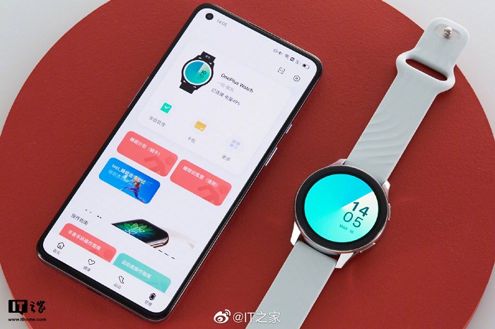 OnePlus Watch bên cạnh OnePlus 9 series