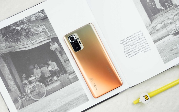 Mặt lưng của Redmi Note 10 Pro phiên bản Mi Fan Festival
